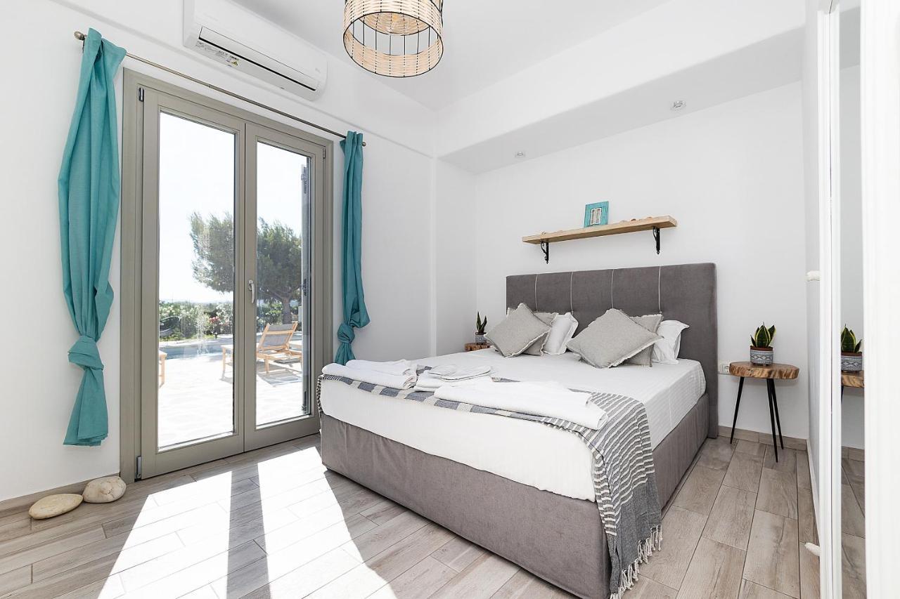 White Pearl Villa Naxos With Private Swimming Pool Naxos City Exterior photo